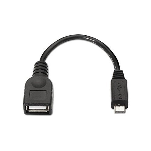 Rankie R-1170- Adaptador USB 2.0 a Micro USB, Convertidor OTG, 3