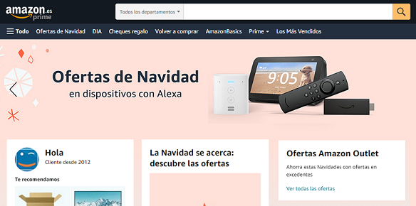 Localizar ofertas en Amazon