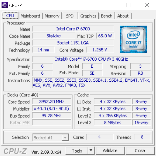 CPU-z