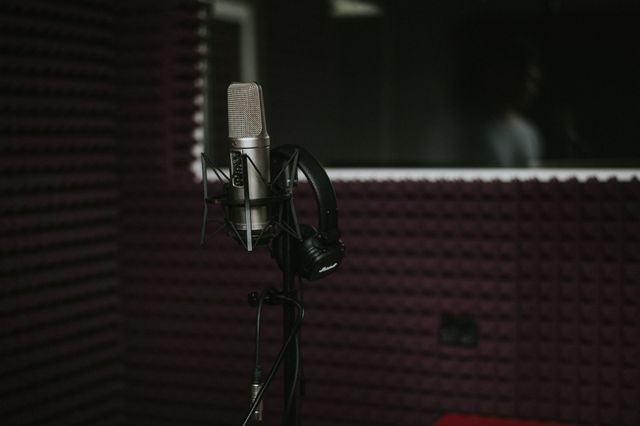 Micrófonos de estudio guía