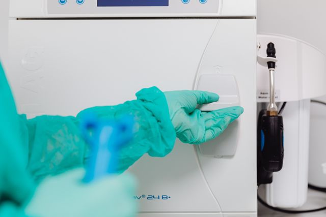 Guía esterilizador